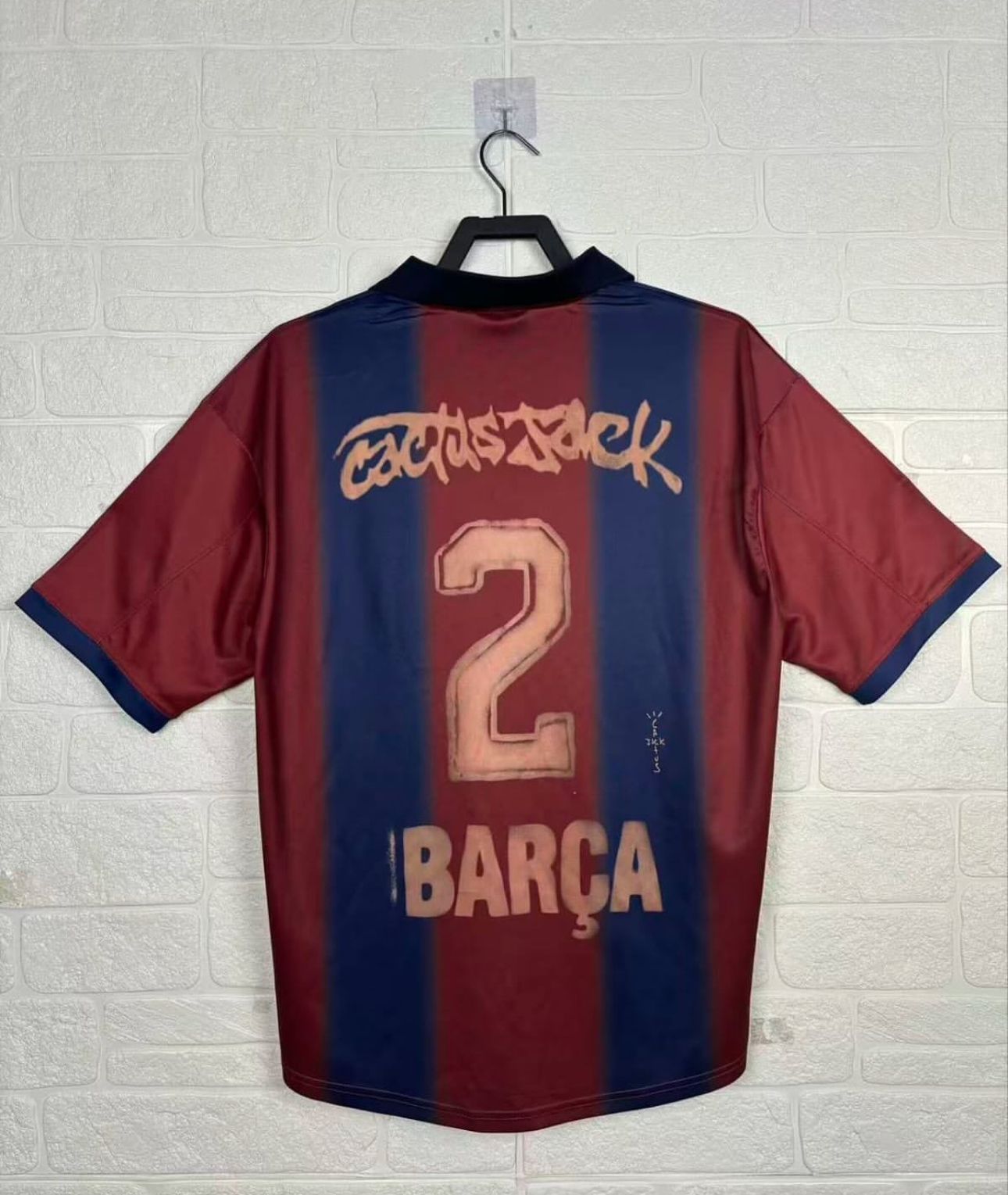 FC Barcelona Retro 2000/01 Home scott travis Jersy