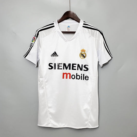 Real Madrid Retro 2004/2005 Home Jersey